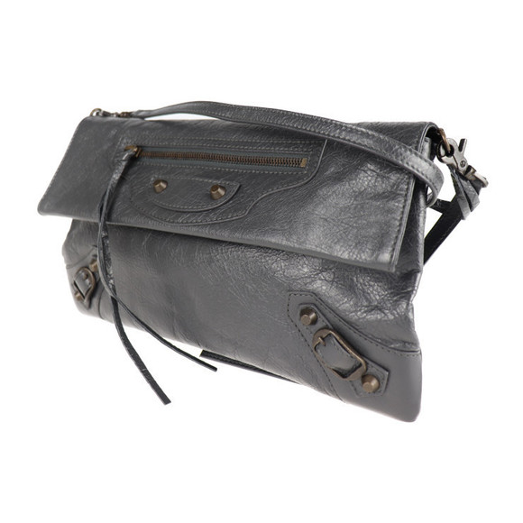 Balenciaga Gray Bag Clutch Classic Envelope - Picture 1 of 9